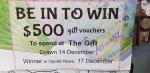 Be in to win a $500 Gift Voucher from The Gift Opotiki
