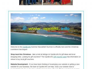 Opotiki.info Summer Newsletter