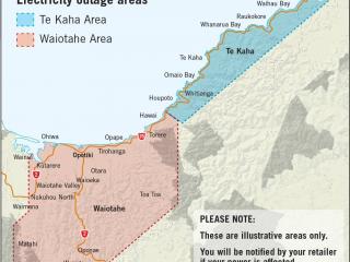 Power outage for Sunday 10 June 2018