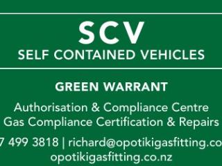Self Contained Vehicles Certification