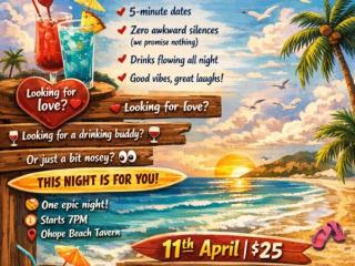 OBT Speed Dating Night Ohope Whakatane