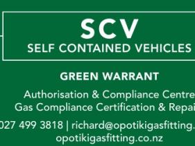 Self Contained Vehicles Certification