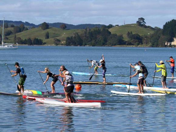 Stand Up Paddle Boarding, Opotiki, New Zealand
